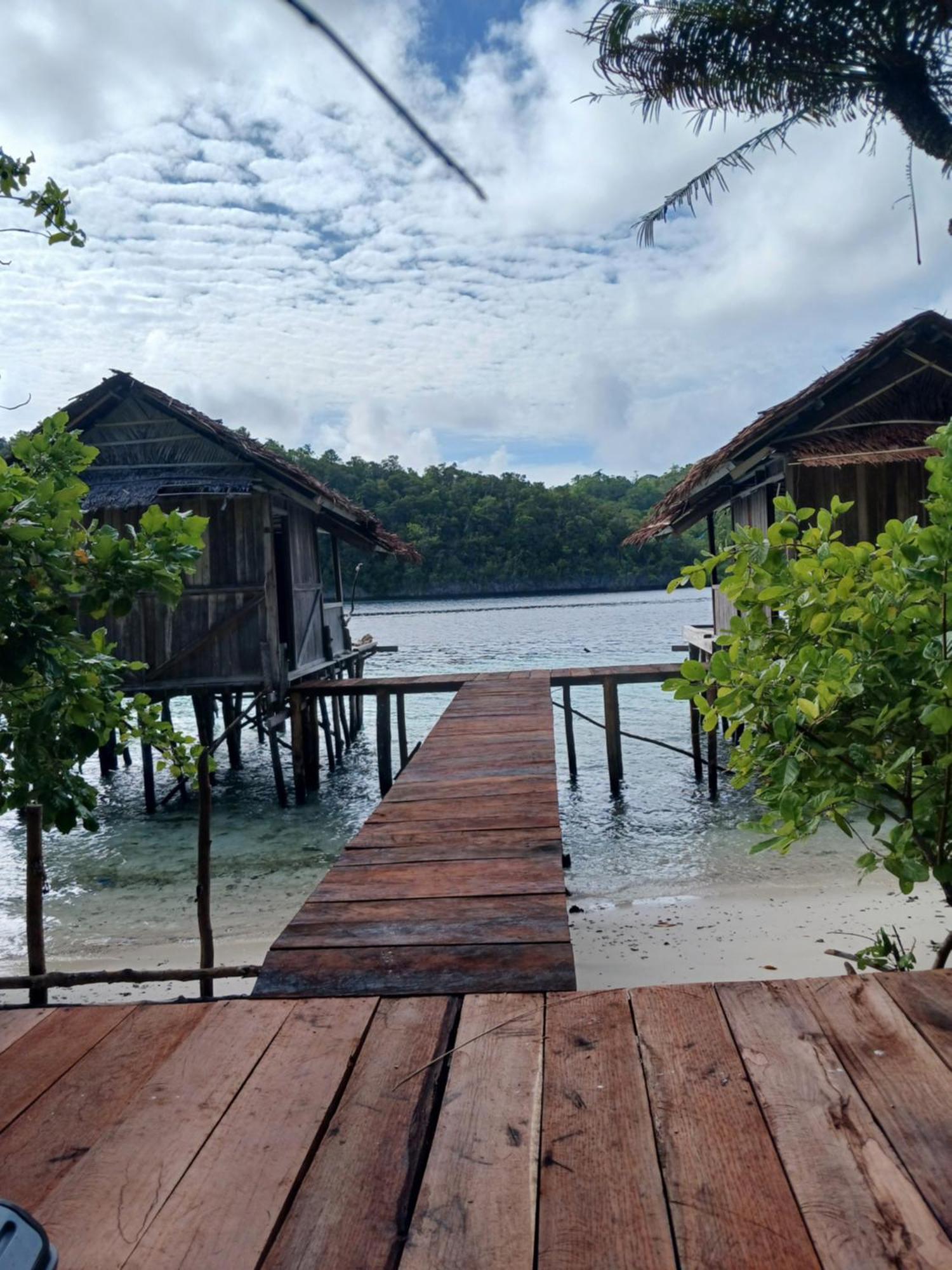 Meos Ambower Homestay Raja Ampat Fam Exterior foto